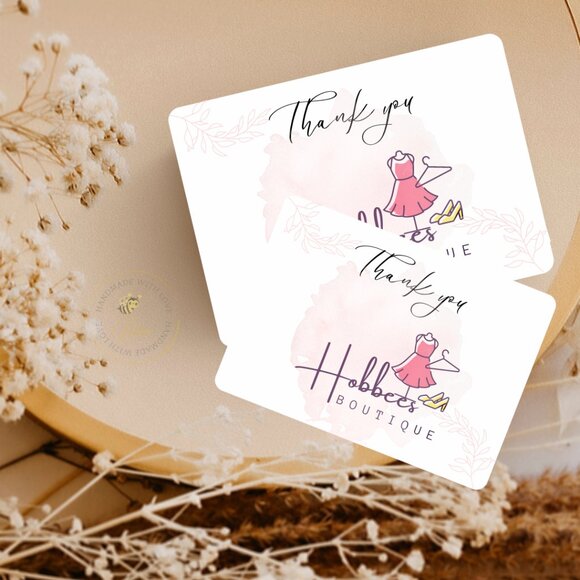 Thank You CARD for Small Business - Picture 2 of 9